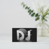 Carte de visite unique du DJ (Debout devant)