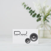 Carte de visite unique du DJ (Debout devant)