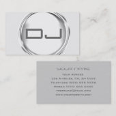 Carte de visite unique du DJ (Devant / Derrière)