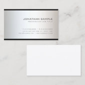 Carte De Visite Unique moderne de conception professionnelle futée (Devant / Derrière)
