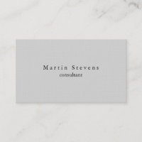Unique moderne gris clair minimaliste lin plat