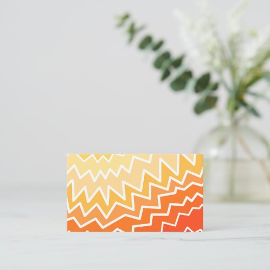 Carte De Visite Unique Pattern (Debout devant)