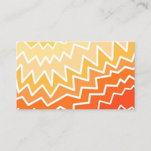 Carte De Visite Unique Pattern (Devant)