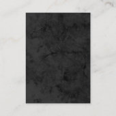 Carte De Visite Unique Professionnel Gris Rouge Moderne Élégant (Dos)