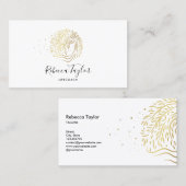 Carte De Visite unique thérapeute vie coach willow arbre de vie (Devant / Derrière)