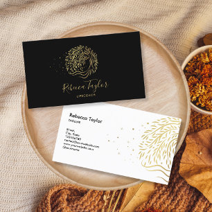 Carte De Visite unique thérapeute vie coach willow arbre de vie