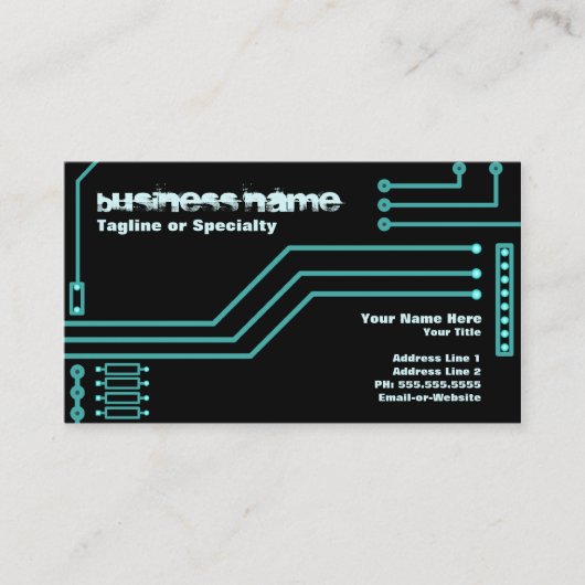 Carte De Visite unité centrale de traitement v.3 (Devant)