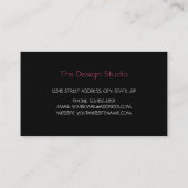 Carte De Visite Univers de chouette celtique                       (Dos)