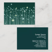 Carte De Visite Univers optique de fibre (Devant / Derrière)