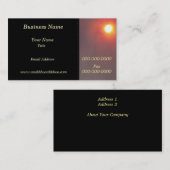 Carte de visite universel (Devant / Derrière)