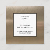 Carte de visite universel avec coeur d'amour. (Dos)