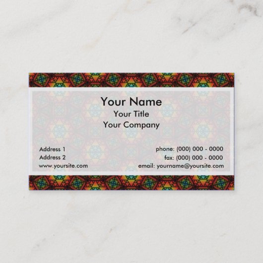 Carte de visite universel d'atterrisseur de (Devant)