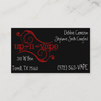 Carte De Visite up~n~vape