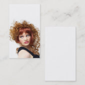 Carte De Visite Updo inspiré (Devant / Derrière)