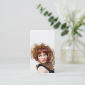 Carte De Visite Updo inspiré (Debout devant)