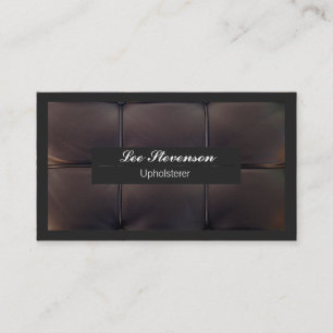 Carte de visite Upholsterer