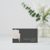 Carte De Visite Upholsterer de meubles (Debout devant)