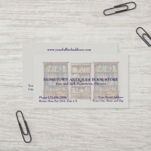 Carte de visite Upholsterer revendeur de magasin d