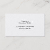 Carte De Visite Uptown Downtown Skyline (Dos)