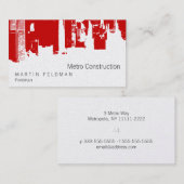 Carte De Visite Uptown Remodel (Devant / Derrière)