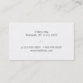 Carte De Visite Uptown Remodel (Dos)