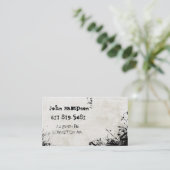 carte de visite urbain abstrait de graffiti (Debout devant)