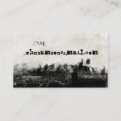 carte de visite urbain abstrait de graffiti (Dos)