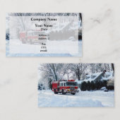 Carte De Visite Urgence hivernale (Devant / Derrière)