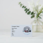 Carte De Visite Urgence hivernale (Debout devant)