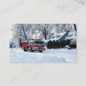 Carte De Visite Urgence hivernale (Dos)