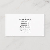 Carte De Visite US Constitution and Flag (Devant)