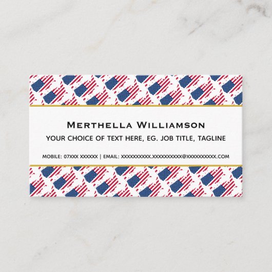 Carte De Visite USA AMERICA Christian Scripture John 3:16 (Devant)