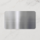 Carte De Visite Usinage CNC, Atelier de Machines de Précision (Dos)