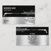 Carte De Visite Usine de lavage à pression professionnelle (Devant / Derrière)