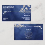 Carte De Visite Usine de lavage à pression professionnelle (Devant / Derrière)