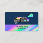 Carte De Visite Usine de lavage à pression professionnelle (Devant)