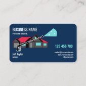 Carte De Visite Usine de lavage à pression professionnelle (Devant)