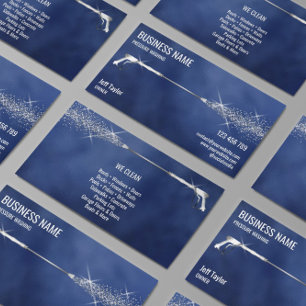 Carte De Visite Usine de lavage à pression professionnelle