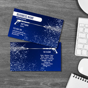 Carte De Visite Usine de lavage à pression professionnelle