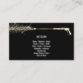 Carte De Visite Usine de lavage à pression professionnelle (Dos)