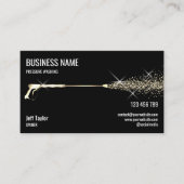 Carte De Visite Usine de lavage à pression professionnelle (Devant)