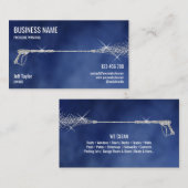 Carte De Visite Usine de lavage à pression professionnelle (Devant / Derrière)