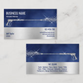 Carte De Visite Usine de lavage à pression professionnelle (Devant / Derrière)