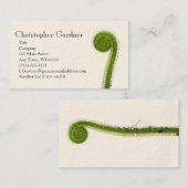 Carte De Visite Usine de Sundew (Devant / Derrière)