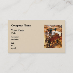 Carte De Visite Usine de vêtement