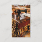 Carte De Visite Usine de vêtement (Dos)