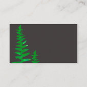 Carte De Visite Usine professionnelle de maison d'aquarelle de (Dos)