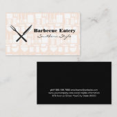 Carte De Visite Ustensiles de cuisine (Devant / Derrière)