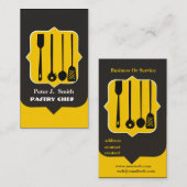 Carte De Visite Ustensiles de cuisine (Devant / Derrière)