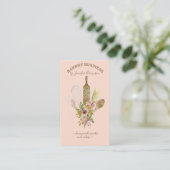 Carte De Visite Ustensiles de cuisson Traiteur Cuisinier Chef vert (Debout devant)
